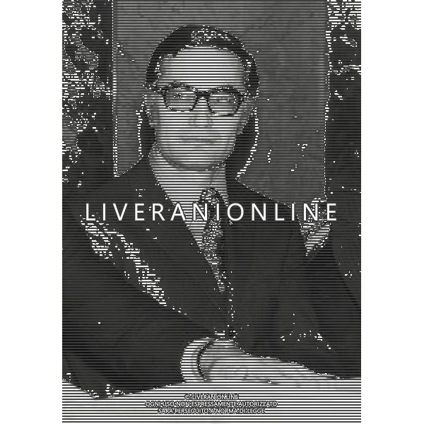 RETROSPETTIVA PIERO SCHLESINGER GIURISTA BANCHIERE E SAGGISTA ITALIANO NELLA FOTO PIERO SCHLESINGER AG ALDO LIVERANI SAS