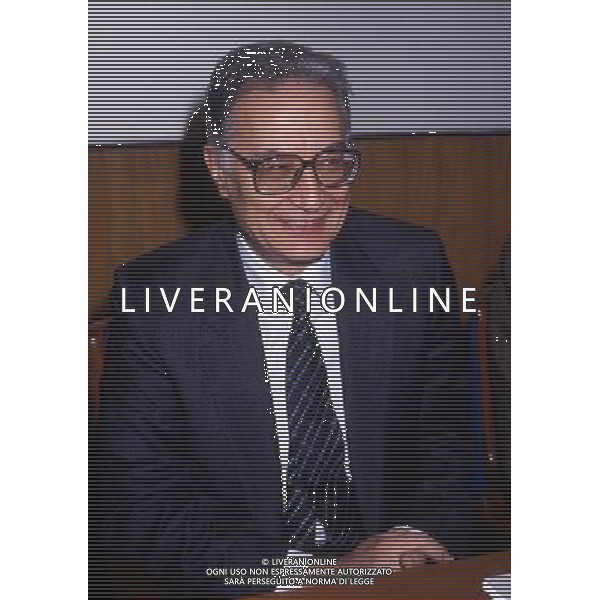 RETROSPETTIVA PIERO SCHLESINGER GIURISTA BANCHIERE E SAGGISTA ITALIANO NELLA FOTO PIERO SCHLESINGER AG ALDO LIVERANI SAS