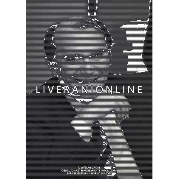 1995 MILANO CONFERENZA STAMPA DEL PRESIDENTE DELL\'INTER ERNESTO PELLEGRINI CHE HA CEDUTO LA SOCIETA INTER A MASSIMO MORATTI AG ALDO LIVERANI SAS