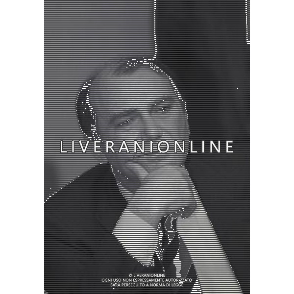 1995 MILANO CONFERENZA STAMPA DEL PRESIDENTE DELL\'INTER ERNESTO PELLEGRINI CHE HA CEDUTO LA SOCIETA INTER A MASSIMO MORATTI AG ALDO LIVERANI SAS