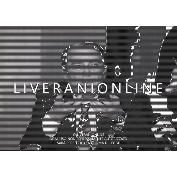 1995 MILANO CONFERENZA STAMPA DEL PRESIDENTE DELL\'INTER ERNESTO PELLEGRINI CHE HA CEDUTO LA SOCIETA INTER A MASSIMO MORATTI AG ALDO LIVERANI SAS