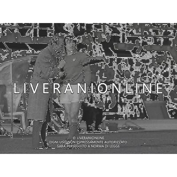 04-12- 1982 FIRENZE ITALIA ROMANIA QUALIFICAZIONI EUROPEI NELLA FOTO ENZO BEARZOT E GABRIELE ORIALI AG ALDO LIVERANI SAS