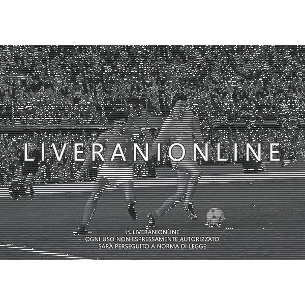 04-12- 1982 FIRENZE ITALIA ROMANIA QUALIFICAZIONI EUROPEI NELLA FOTO ALESSANDRO ALTOBELLI AG ALDO LIVERANI SAS