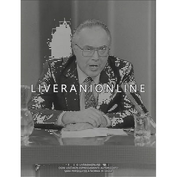 Lelio Lagorio politico italiano - Retrospettiva Â©ARCHIVIO / AGENZIA ALDO LIVERANI SAS 