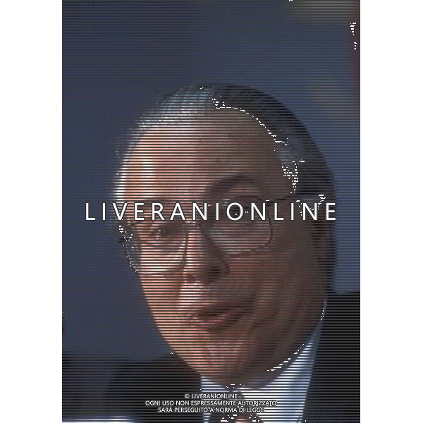Lelio Lagorio politico italiano - Retrospettiva Â©ARCHIVIO / AGENZIA ALDO LIVERANI SAS 