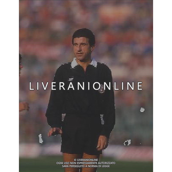 RETROSPETTIVA ROSARIO LO BELLO ARBITRO CALCIO NELLA FOTO ROSARIO LO BELLO AG ALDO LIVERANI SAS