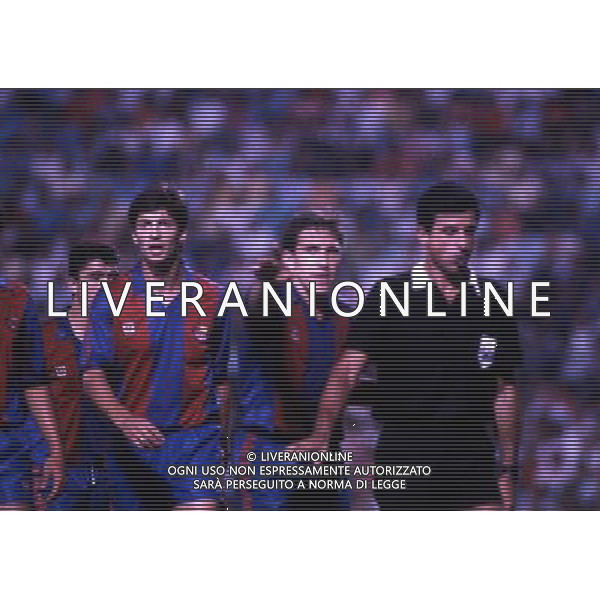 RETROSPETTIVA ROSARIO LO BELLO ARBITRO CALCIO NELLA FOTO ROSARIO LO BELLO AG ALDO LIVERANI SAS