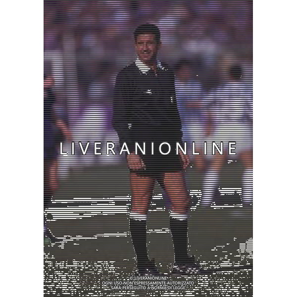 RETROSPETTIVA ROSARIO LO BELLO ARBITRO CALCIO NELLA FOTO ROSARIO LO BELLO AG ALDO LIVERANI SAS