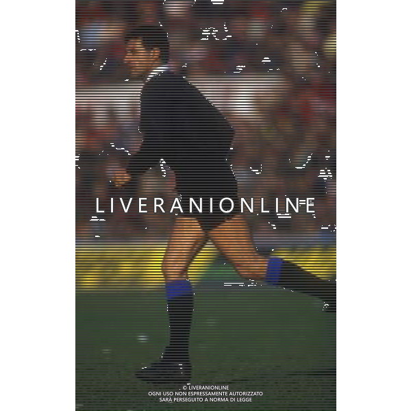 RETROSPETTIVA ROSARIO LO BELLO ARBITRO CALCIO NELLA FOTO ROSARIO LO BELLO AG ALDO LIVERANI SAS