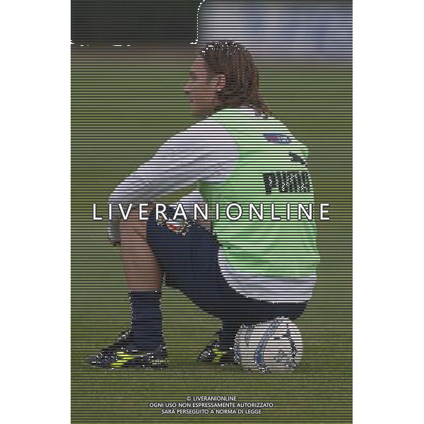 COVERCIANO 24/03/05 ALLENAMENTO DELLA NAZIONALE ITALIANA NELLA FOTO FRANCESCO TOTTI PH GIANNI NUCCI/AGENZIA ALDO LIVERANI