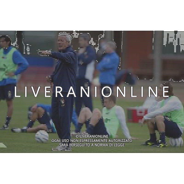 COVERCIANO 24/03/05 ALLENAMENTO DELLA NAZIONALE ITALIANA NELLA FOTO MARCELLO LIPPI PH GIANNI NUCCI/AGENZIA ALDO LIVERANI