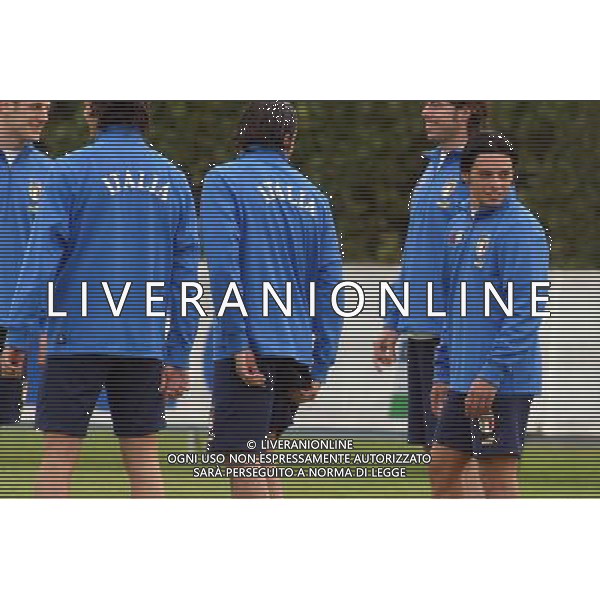 COVERCIANO 24/03/05 ALLENAMENTO DELLA NAZIONALE ITALIANA NELLA FOTO MAURO ESPOSITO PH GIANNI NUCCI/AGENZIA ALDO LIVERANI