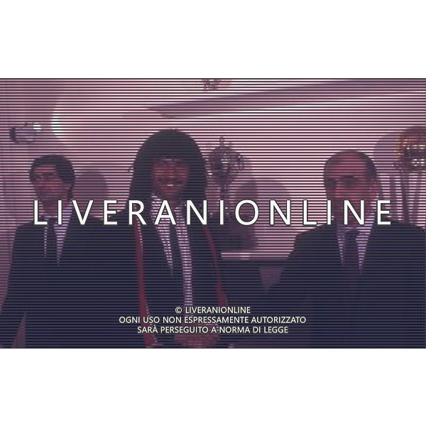 RETROSPETIIVA ADRIANO GALLIANI DIRIGENTE MILAN NELLA FOTO ADRIANO GALLIANI CON RUUD GULLIT AG ALDO LIVERANI SAS