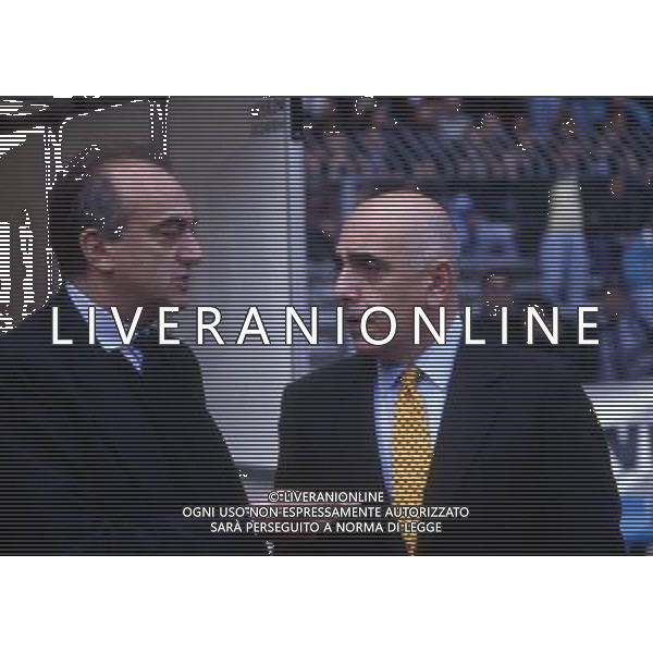 RETROSPETIIVA ADRIANO GALLIANI DIRIGENTE MILAN NELLA FOTO ADRIANO GALLIANI CON ANTONIO GIRAUDO AG ALDO LIVERANI SAS