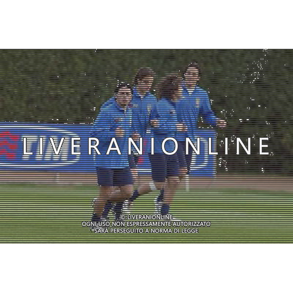 COVERCIANO 24/03/05 ALLENAMENTO DELLA NAZIONALE ITALIANA NELLA FOTO MAURO ESPOSITO PH GIANNI NUCCI/AGENZIA ALDO LIVERANI