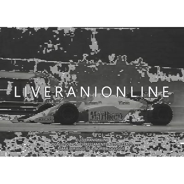 1984 RETROSPETTIVA NIKI LAUDA PILOTA F1 AG ALDO LIVERANI SAS
