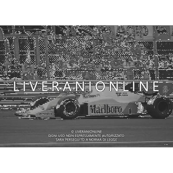 1984 RETROSPETTIVA NIKI LAUDA PILOTA F1 AG ALDO LIVERANI SAS
