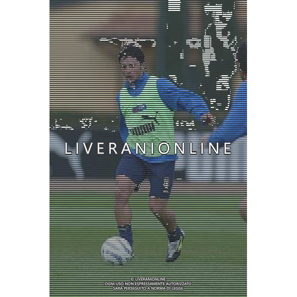 COVERCIANO 24/03/05 ALLENAMENTO DELLA NAZIONALE ITALIANA NELLA FOTO MAURO ESPOSITO PH GIANNI NUCCI/AGENZIA ALDO LIVERANI