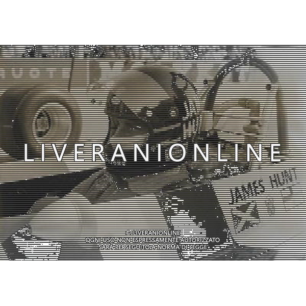 RETROSPETTIVA JAMES HUNT PILOTA F1 NELLA FOTO JAMES HUNT AG ALDO LIVERANI SAS