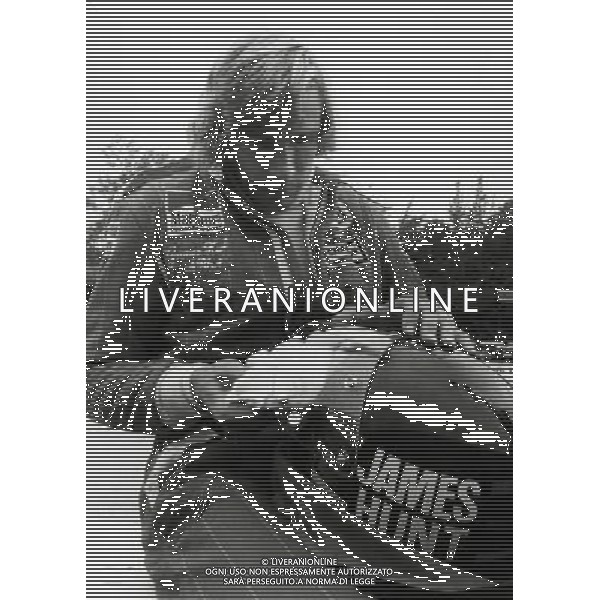 RETROSPETTIVA JAMES HUNT PILOTA F1 NELLA FOTO JAMES HUNT AG ALDO LIVERANI SAS