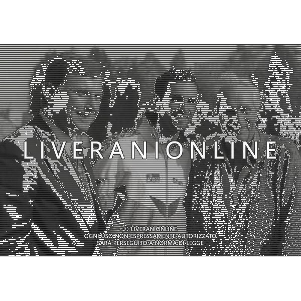 1996 RETROSPETTIVA GENNARO DI NAPOLI ATLETA NELLA FOTO GENNARO DI NAPOLI CON IL GENERALE GOLA E OTTAVIO MISSONI AG ALDO LIVERANI SAS