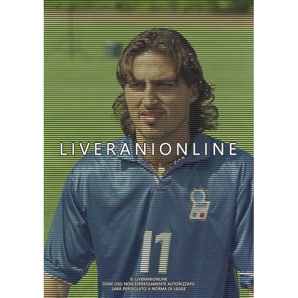 COVERCIANO 30-05-1998 RITIRO NAZIONALE ITALIANA PREPARAZIONE AI MONDIALI DI FRANCIA 1998 NELLA FOTO DINO BAGGIO AG ALDO LIVERANI SAS