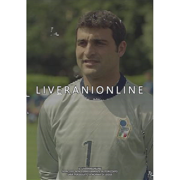 COVERCIANO 30-05-1998 RITIRO NAZIONALE ITALIANA PREPARAZIONE AI MONDIALI DI FRANCIA 1998 NELLA FOTO ANGELO PERUZZI AG ALDO LIVERANI SAS