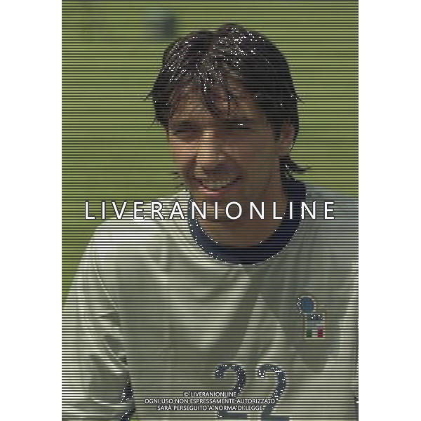 COVERCIANO 30-05-1998 RITIRO NAZIONALE ITALIANA PREPARAZIONE AI MONDIALI DI FRANCIA 1998 NELLA FOTO GIANLUIGI BUFFON AG ALDO LIVERANI SAS