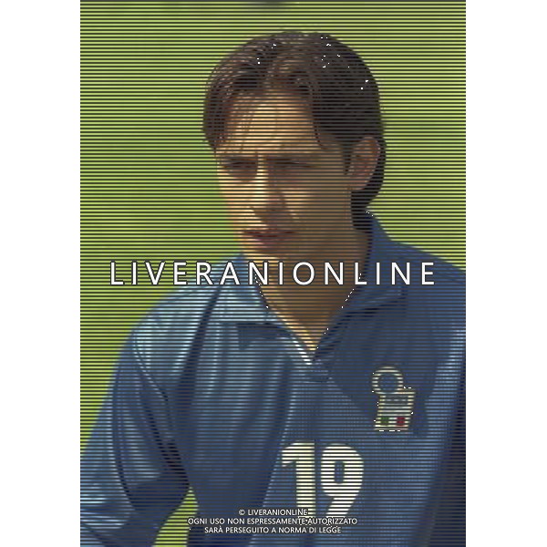 COVERCIANO 30-05-1998 RITIRO NAZIONALE ITALIANA PREPARAZIONE AI MONDIALI DI FRANCIA 1998 NELLA FOTO FILIPPO INZAGHI AG ALDO LIVERANI SAS