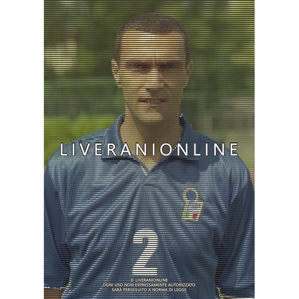 COVERCIANO 30-05-1998 RITIRO NAZIONALE ITALIANA PREPARAZIONE AI MONDIALI DI FRANCIA 1998 NELLA FOTO GIUSEPPE BERGOMI AG ALDO LIVERANI SAS
