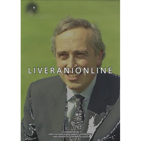 COVERCIANO 30-05-1998 RITIRO NAZIONALE ITALIANA PREPARAZIONE AI MONDIALI DI FRANCIA 1998 NELLA FOTO GIANCARLO ABETE AG ALDO LIVERANI SAS