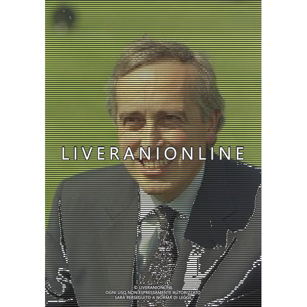 COVERCIANO 30-05-1998 RITIRO NAZIONALE ITALIANA PREPARAZIONE AI MONDIALI DI FRANCIA 1998 NELLA FOTO GIANCARLO ABETE AG ALDO LIVERANI SAS