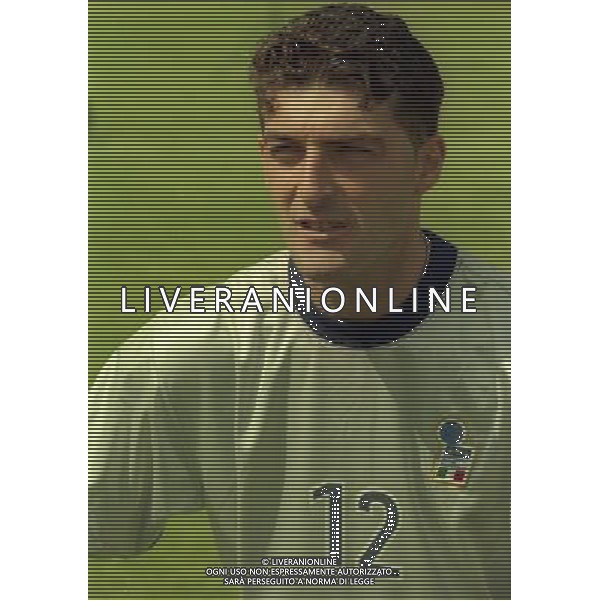 COVERCIANO 30-05-1998 RITIRO NAZIONALE ITALIANA PREPARAZIONE AI MONDIALI DI FRANCIA 1998 NELLA FOTO GIANLUCA PAGLIUCA AG ALDO LIVERANI SAS