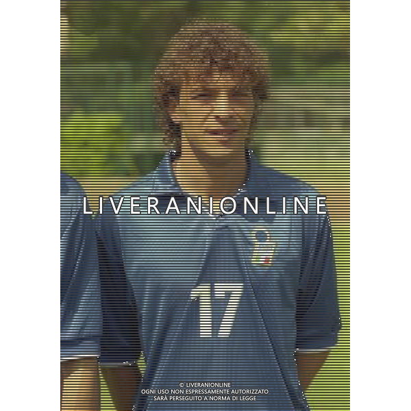 COVERCIANO 30-05-1998 RITIRO NAZIONALE ITALIANA PREPARAZIONE AI MONDIALI DI FRANCIA 1998 NELLA FOTO FRANCESCO MORIERO AG ALDO LIVERANI SAS