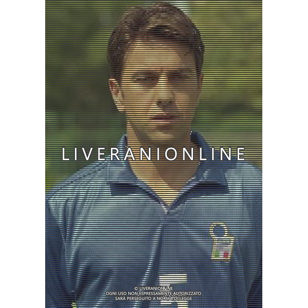 COVERCIANO 30-05-1998 RITIRO NAZIONALE ITALIANA PREPARAZIONE AI MONDIALI DI FRANCIA 1998 NELLA FOTO ALESSANDRO COSTACURTA AG ALDO LIVERANI SAS
