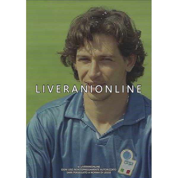 COVERCIANO 30-05-1998 RITIRO NAZIONALE ITALIANA PREPARAZIONE AI MONDIALI DI FRANCIA 1998 NELLA FOTO DEMETRIO ALBERTINI AG ALDO LIVERANI SAS