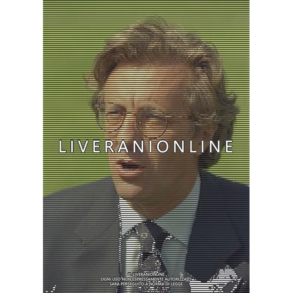 COVERCIANO 30-05-1998 RITIRO NAZIONALE ITALIANA PREPARAZIONE AI MONDIALI DI FRANCIA 1998 NELLA FOTO ANTONELLO VALENTINI AG ALDO LIVERANI SAS