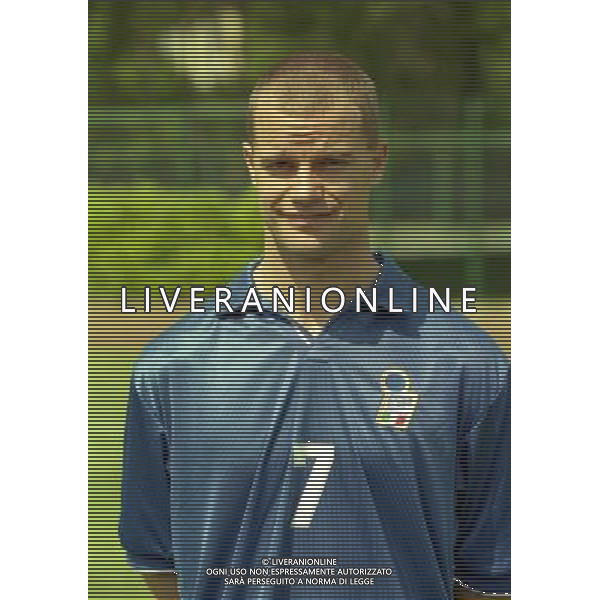 COVERCIANO 30-05-1998 RITIRO NAZIONALE ITALIANA PREPARAZIONE AI MONDIALI DI FRANCIA 1998 NELLA FOTO GIANCARLO PESSOTTO AG ALDO LIVERANI SAS