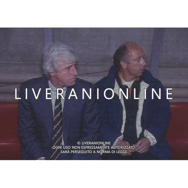RETROSPETTIVA EMILIANO MASCETTI NELLA FOTO EMILIIANO MASCETTI CON OTTAVIO BIANCHI AG ALDO LIVERANI SAS