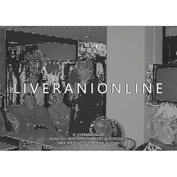 MILANO 1986 CONFERENZA STAMPA AMBROGIO FOGAR AG ALDO LIVERANI SAS