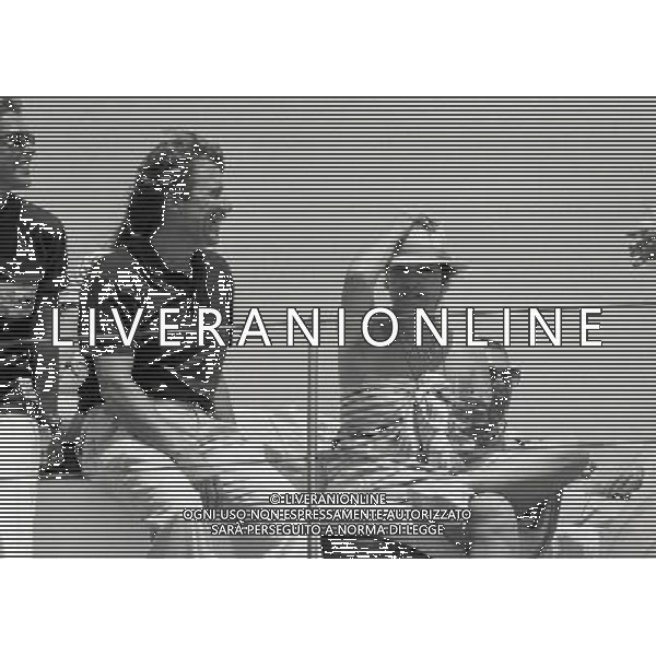 1989 RETROSPETTIVA AMBROGIO FOGAR NELLA FOTO AMBROGIO FOGAR CON ROSANNA SCHIAFFINO AG ALDO LIVERANI SAS