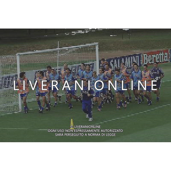 Coverciano 27/05/2000 Nazionale ITALIA calcio 2000 Nella foto: L \' Allenamento dell\' ITALIA Ph.A. LIVERANI