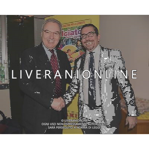 Presentazione della nuova collezione di figurine Panini Calciatori 2016-2017 Milano - 09.01.2017 Nella Foto:Maurizio Beretta e Antonio Allegra /Ph.Vitez-Ag. Aldo Liverani