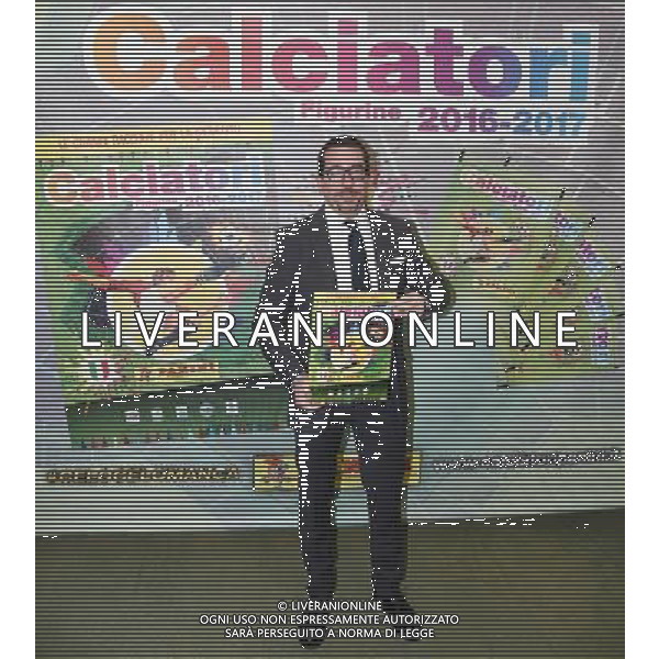 Presentazione della nuova collezione di figurine Panini Calciatori 2016-2017 Milano - 09.01.2017 Nella Foto:Antonio Allegra /Ph.Vitez-Ag. Aldo Liverani