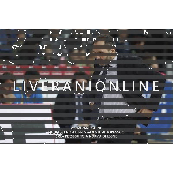 Consultinvest Pesaro vs Betaland Capo d\'Orlando 08/01/2017 nella foto: IL COACH DI CARLO GENNARO Â©CLAUDIO ZAMAGNI/AGENZIA ALDO LIVERANI S.A.S. / AGENZIA ALDO LIVERANI SAS - Consultinvest Pesaro vs Betaland Capo d\'Orlando LegaBasket Serie A 08 gennaio 2017