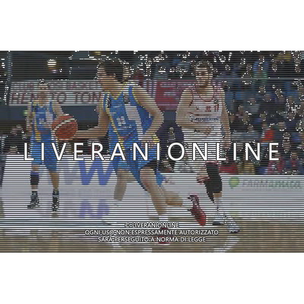 Consultinvest Pesaro vs Betaland Capo d\'Orlando 08/01/2017 nella foto: LAQUINTANA TOMMASO Â©CLAUDIO ZAMAGNI/AGENZIA ALDO LIVERANI S.A.S. / AGENZIA ALDO LIVERANI SAS - Consultinvest Pesaro vs Betaland Capo d\'Orlando LegaBasket Serie A 08 gennaio 2017