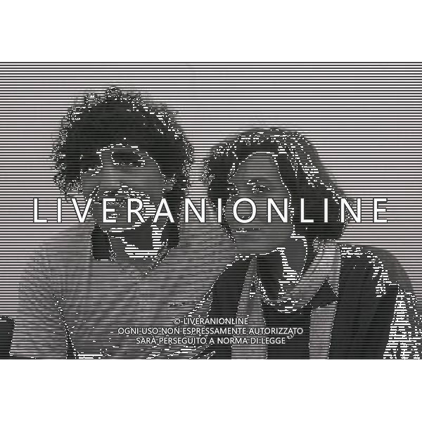 RAVENNA 26-01 1984 RETROSPETTIVA FRANCESCO DAMIANI PUGILE NELLA FOTO DAMIANI FRANCESCO CON LA FIDANZATA GUARISO CLAUDIA AG ALDO LIVERANI SAS