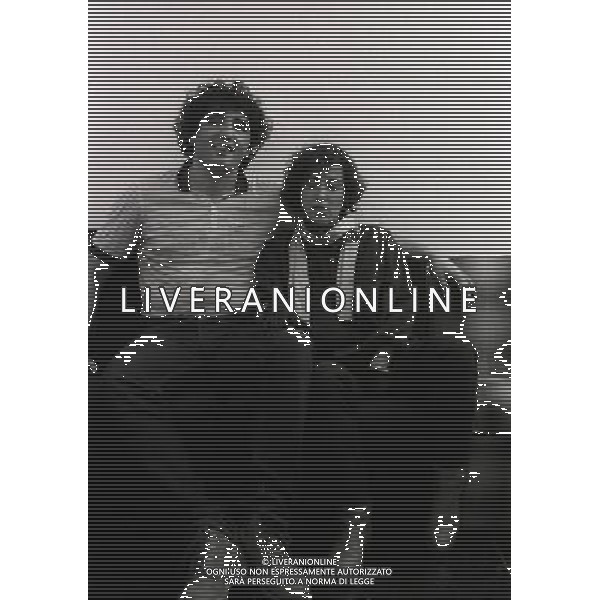 RAVENNA 26-01 1984 RETROSPETTIVA FRANCESCO DAMIANI PUGILE NELLA FOTO DAMIANI FRANCESCO CON LA FIDANZATA GUARISO CLAUDIA AG ALDO LIVERANI SAS