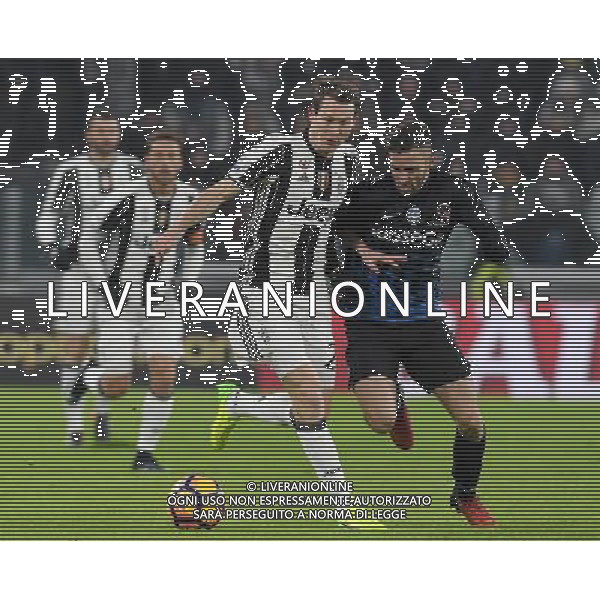 Coppa Italia TIM Cup 2016/2017 Quinto Turno Torino - 11.01.2017 Juventus-Atalanta Nella Foto:lichtsteiner e marco dÕalessandro /Ph.Vitez-Ag. Aldo Liverani