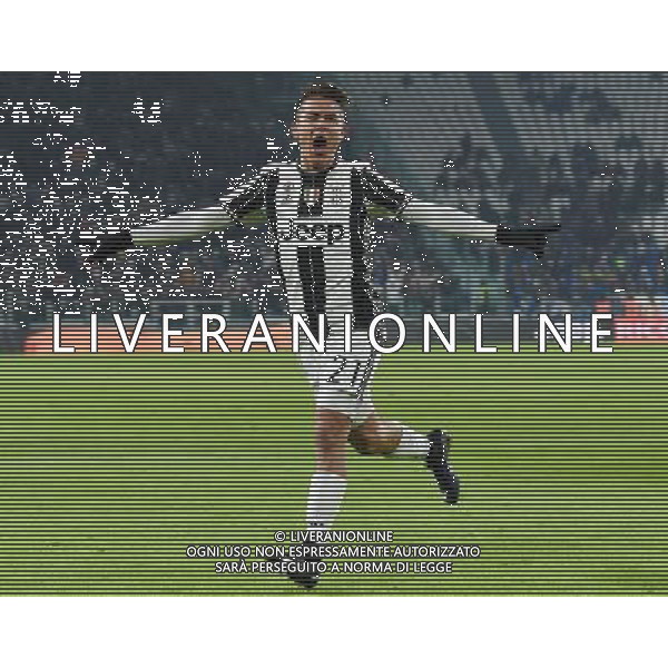 Coppa Italia TIM Cup 2016/2017 Quinto Turno Torino - 11.01.2017 Juventus-Atalanta Nella Foto: esultanza dopo il gol di paulo dybala /Ph.Vitez-Ag. Aldo Liverani